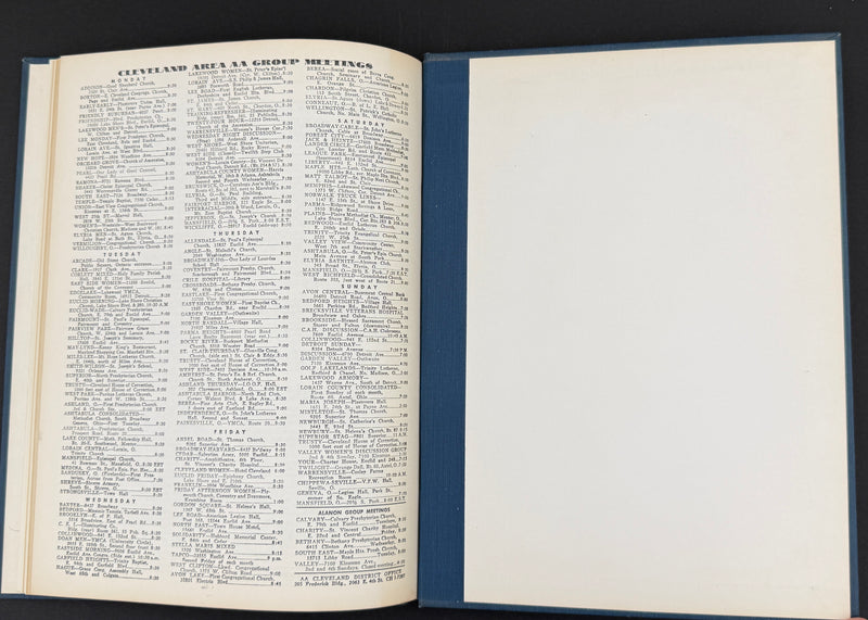 The Cleveland Central Bulletin Collection — Original Bound Volumes, 1942–1962