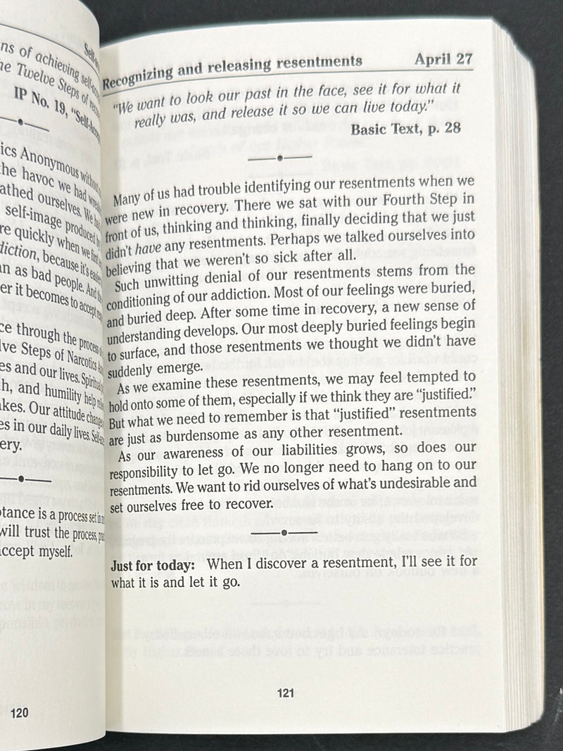 Just for Today — Narcotics Anonymous | First Edition, First Printing — 1992