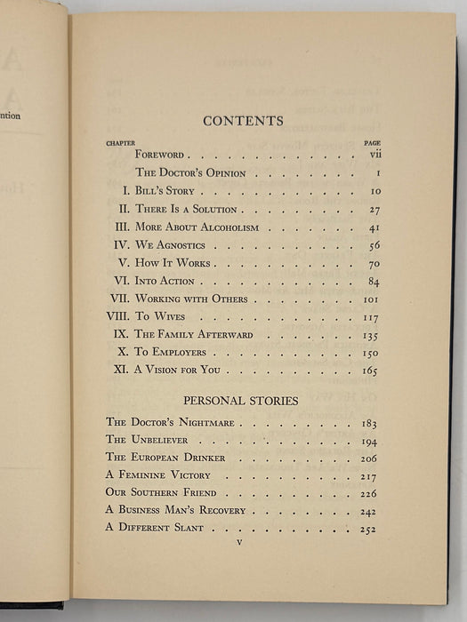 Alcoholics Anonymous First Edition 12th Printing from 1948 - ODJ