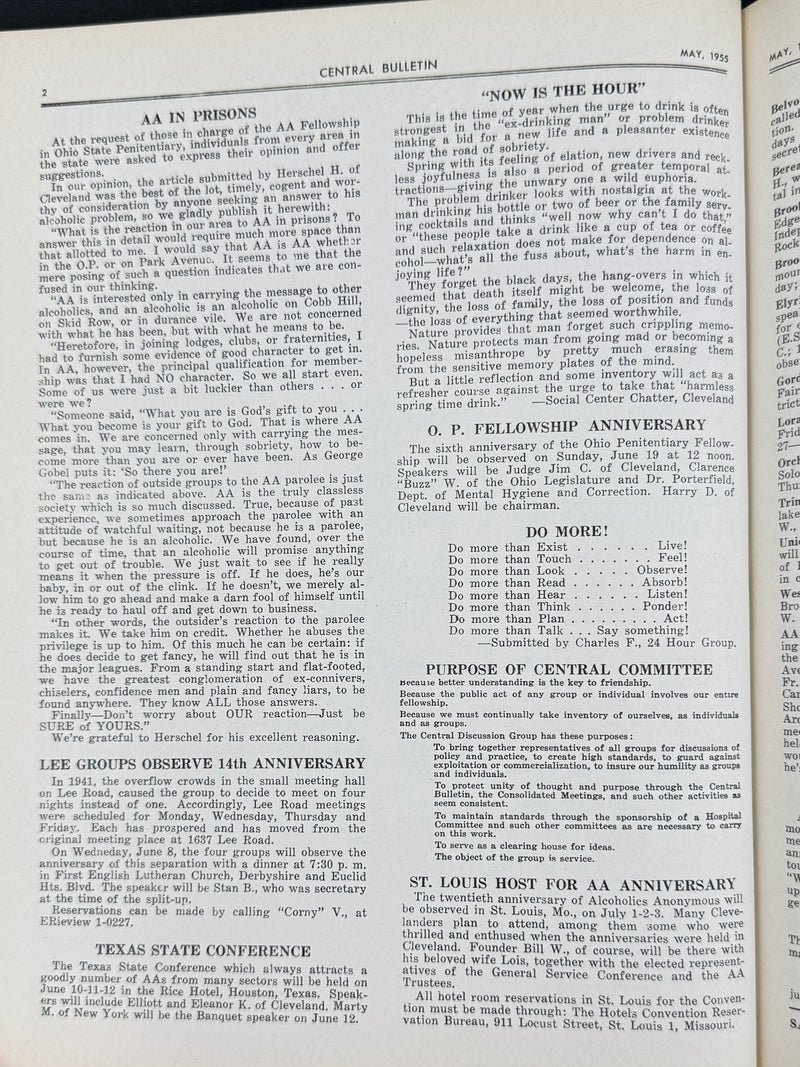 The Cleveland Central Bulletin Collection — Original Bound Volumes, 1942–1962