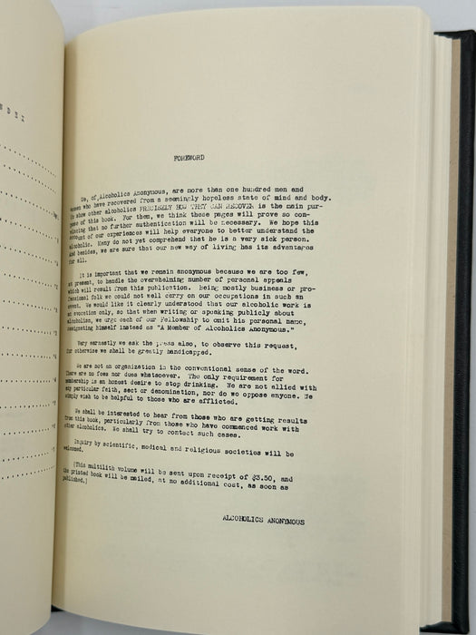 The IWS Study Edition Alcoholics Anonymous Big Book - 1994