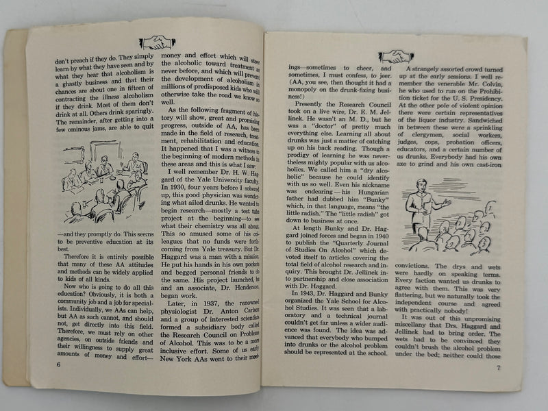 AA Grapevine from March 1958 - Let’s Be Friendly With Our Friends by Bill