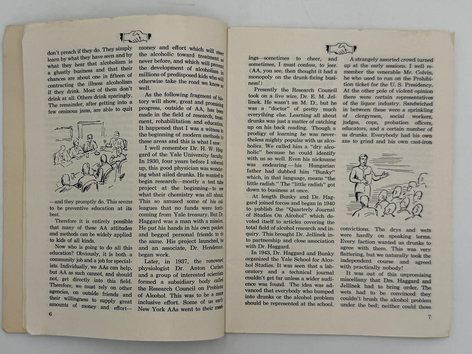 AA Grapevine from March 1958 - Let’s Be Friendly With Our Friends by Bill