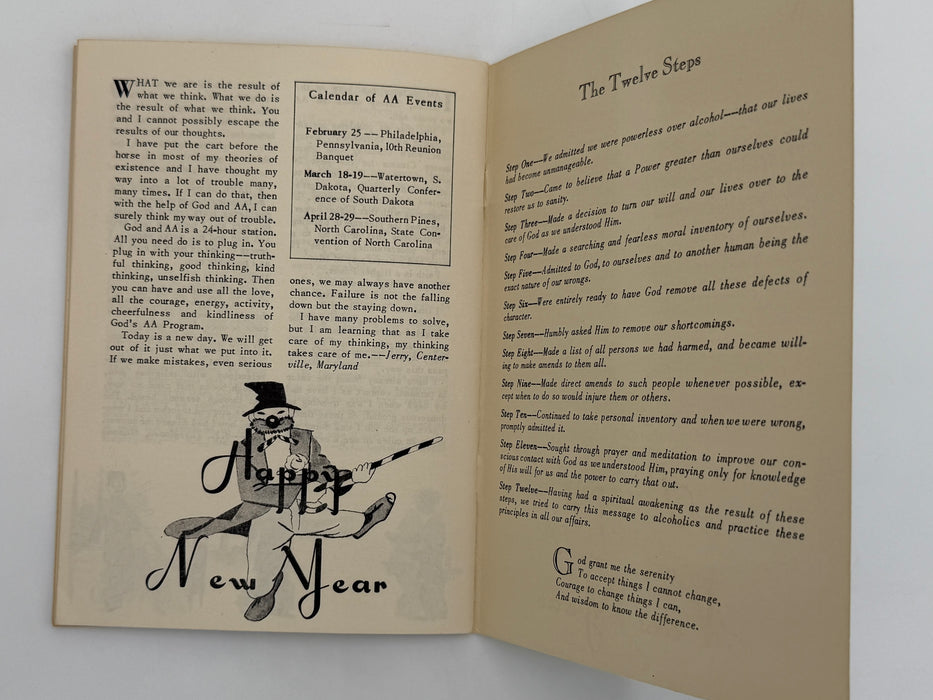 AA Grapevine from January 1950