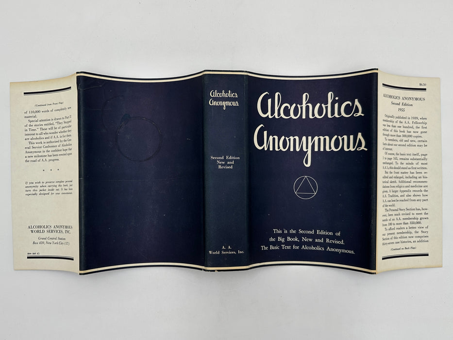 Alcoholics Anonymous Second Edition 7th Printing from 1965 - ODJ