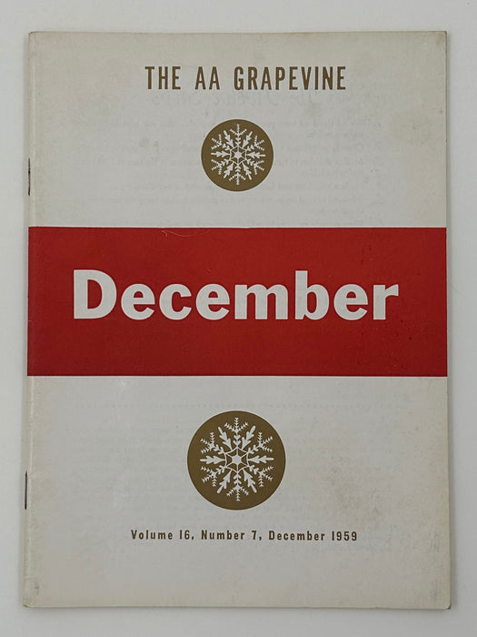 AA Grapevine from December 1959