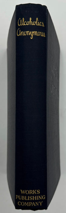 Alcoholics Anonymous — First Edition, Sixth Printing (June 1944) With Original Dust Jacket