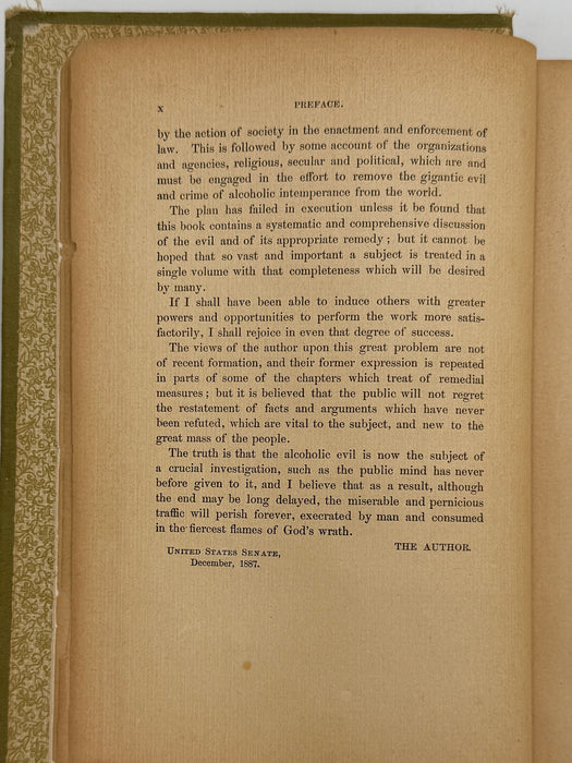 The Temperance Movement by Henry William Blair from 1888