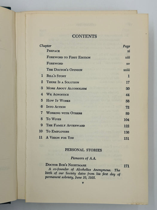 Alcoholics Anonymous Second Edition 15th Printing from 1973 - ODJ