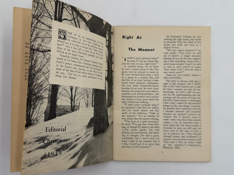 AA Grapevine from December 1949