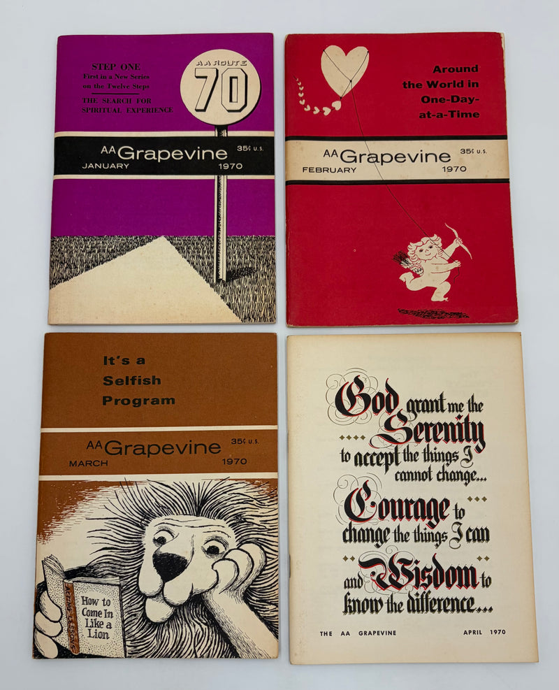 AA Grapevine Complete Set 1970