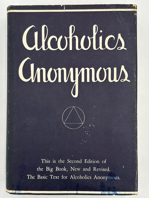Alcoholics Anonymous 2nd Edition 8th Printing from 1966 - ODJ Recovery Collectibles