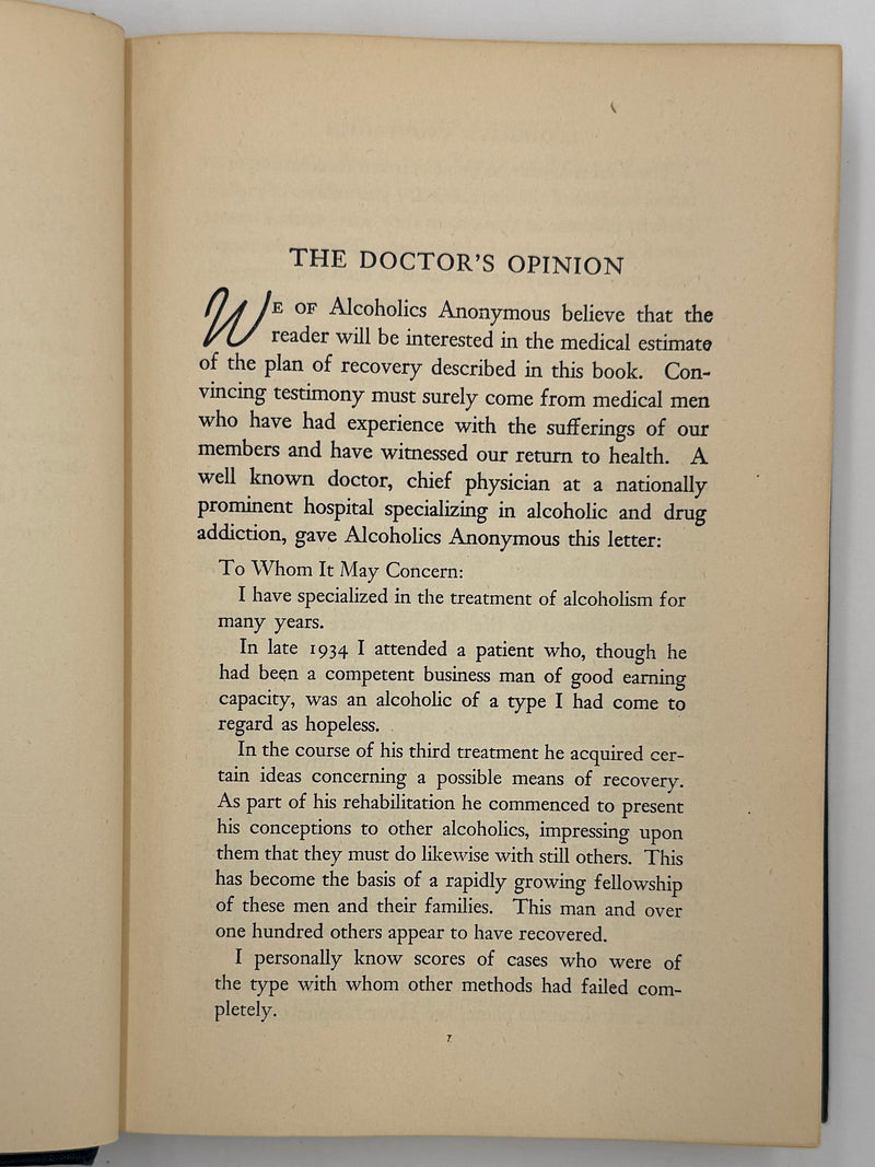 Alcoholics Anonymous First Edition 12th Printing from 1948 - ODJ