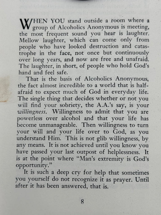 A LETTER TO A Woman Alcoholic - AA Pamphlet - 1964