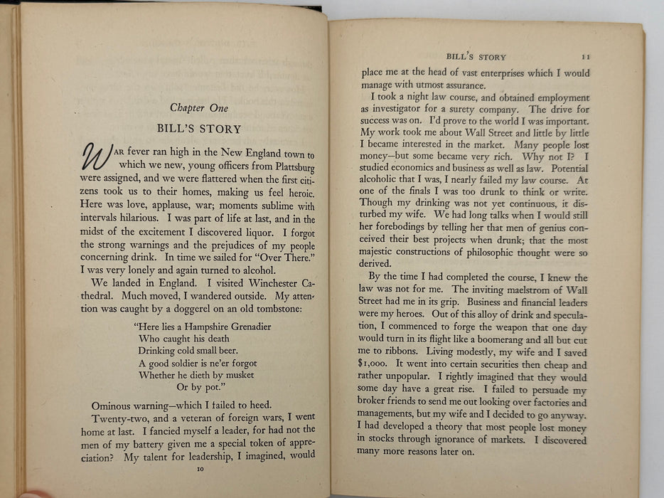 Alcoholics Anonymous First Edition 14th Printing from 1951 - ODJ