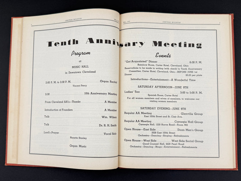 The Cleveland Central Bulletin Collection — Original Bound Volumes, 1942–1962