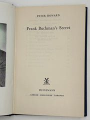 Frank Buchman’s Secret by Peter Howard - 1961 Recovery Collectibles