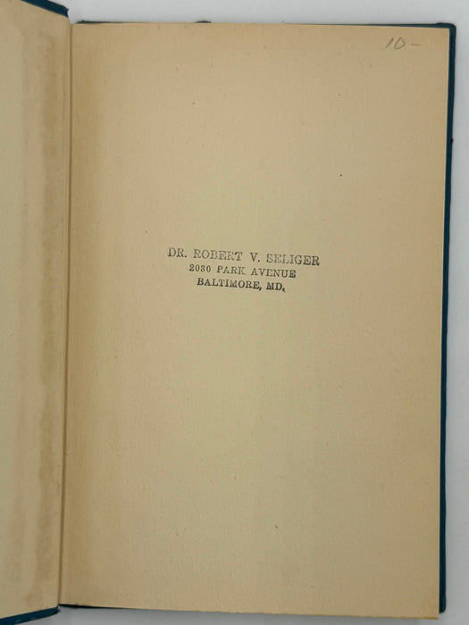 Alcoholics Are Sick People by Robert V. Seliger, M.D.