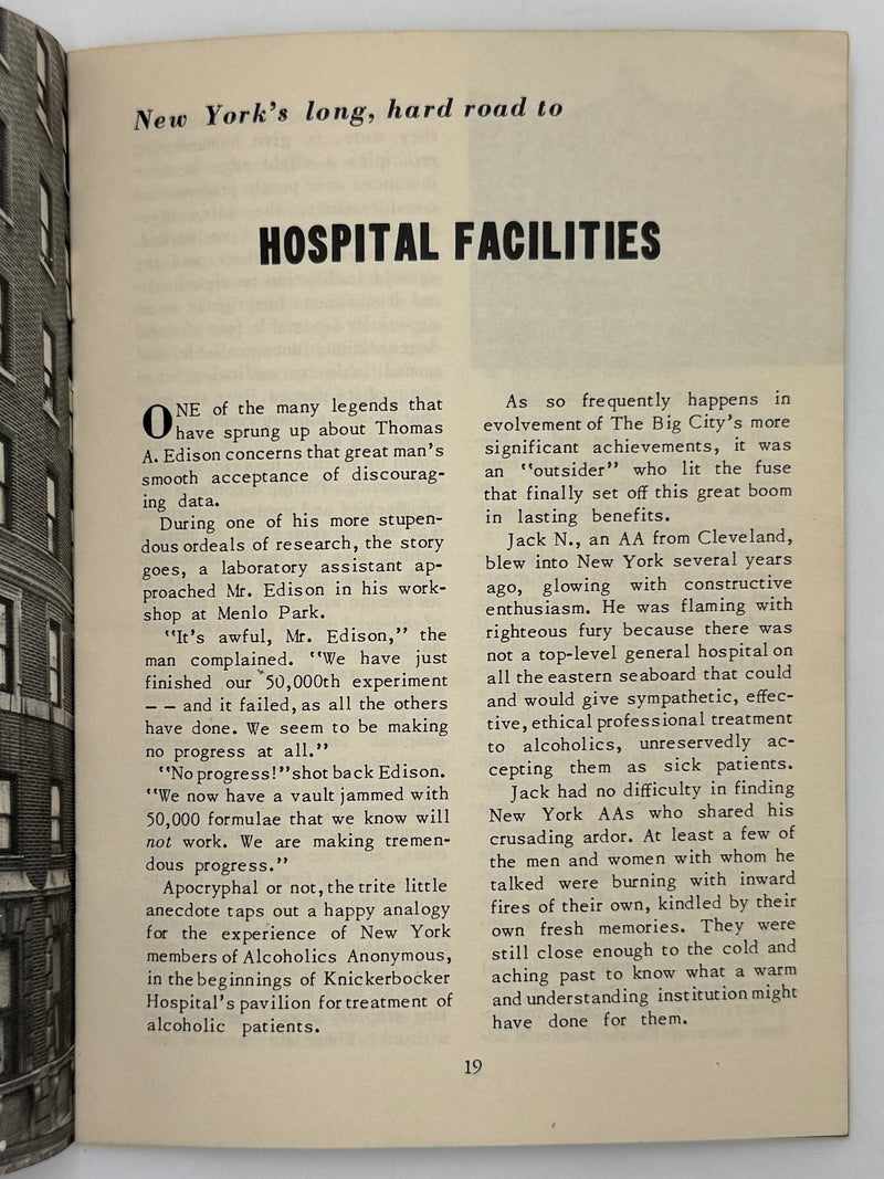 AA Grapevine from February 1951 - New York