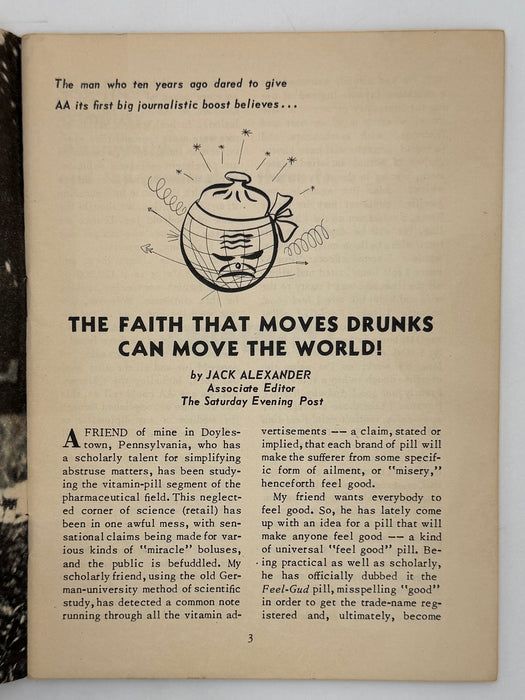 AA Grapevine - Anonymity - April 1951