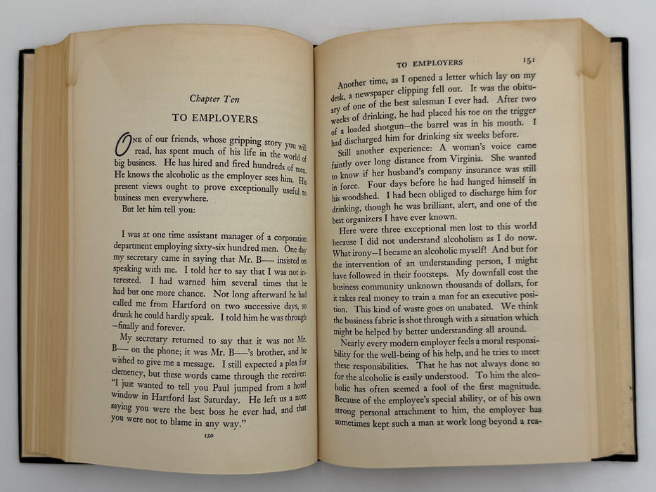 Alcoholics Anonymous First Edition 13th Printing from 1950 - ODJ