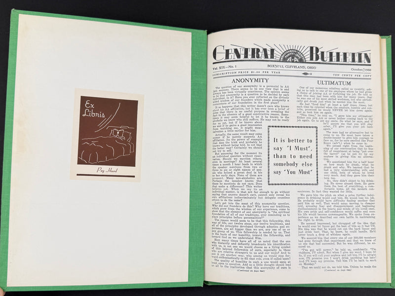 The Cleveland Central Bulletin Collection — Original Bound Volumes, 1942–1962