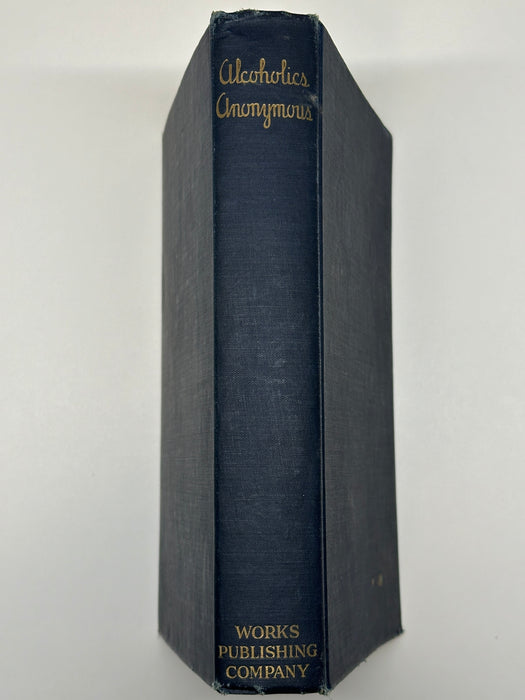 Alcoholics Anonymous First Edition 6th Printing from 1944 - RDJ Recovery Collectibles
