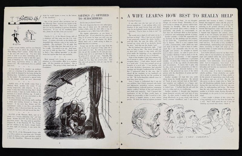 The A.A. Grapevine — December 1947 | Volume IV, No. 7 — Bill W. on the First Tradition