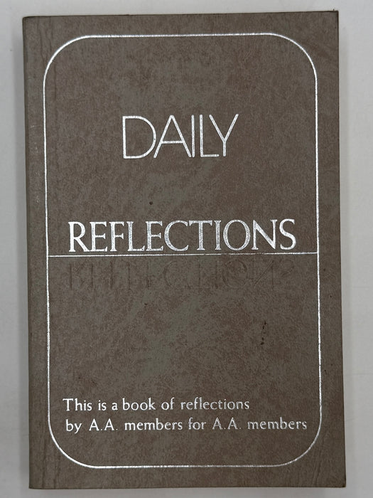 Daily Reflections - First Printing from 1990