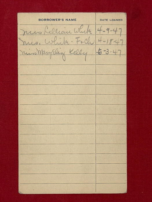 Alcoholics Anonymous (Big Book) — First Edition, First Printing (April 1939)