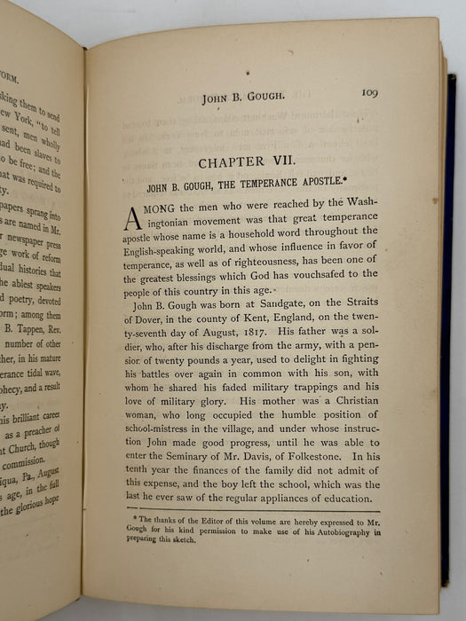 The Temperance Reform and Its Great Reformers: An Illustrated History - Rev. W. H. Daniels, A.M. 1878