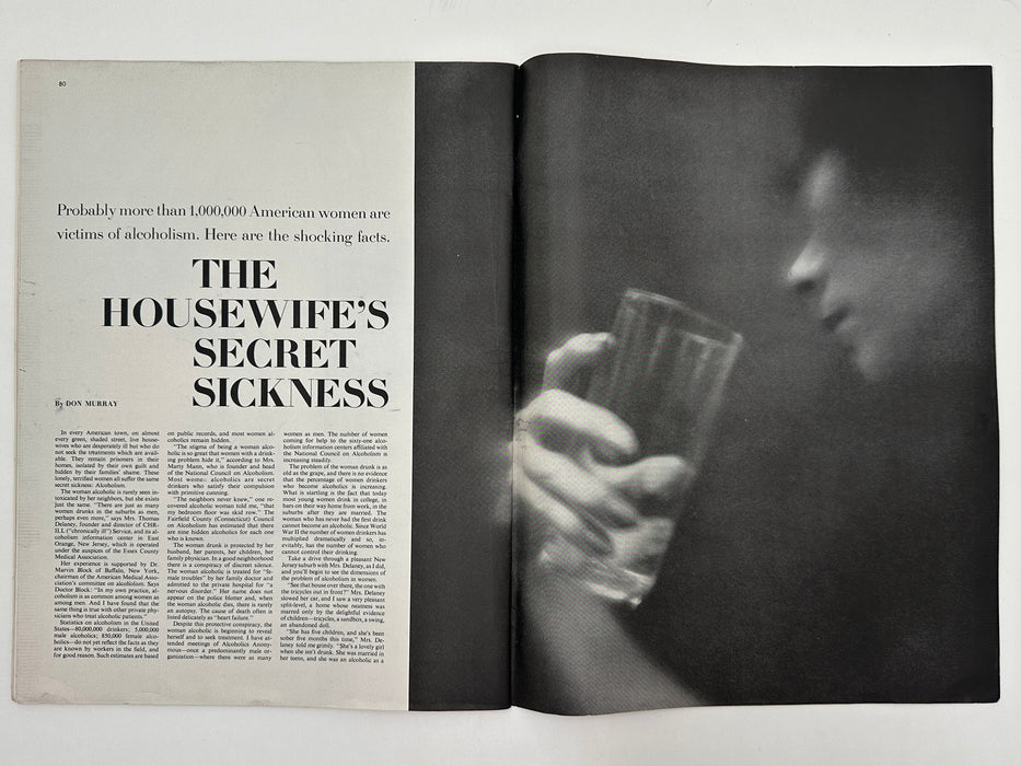 Saturday Evening Post from January 1962 - The Housewife’s Secret Sickness