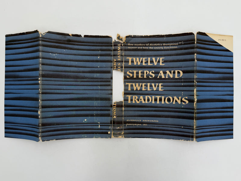 Twelve Steps and Twelve Traditions Second Printing — Original Dust Jacket