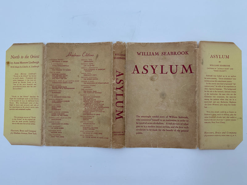 Asylum by William Seabrook from 1935