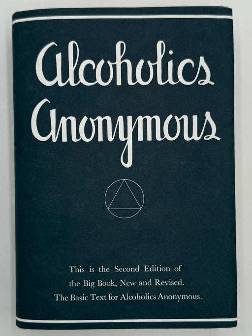 Alcoholics Anonymous Second Edition First Printing from 1955 - RDJ Recovery Collectibles
