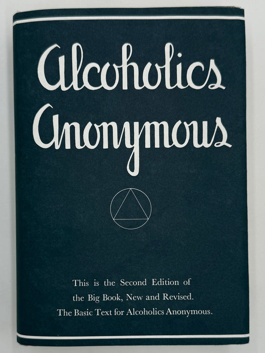 Alcoholics Anonymous Second Edition First Printing from 1955 - RDJ Recovery Collectibles