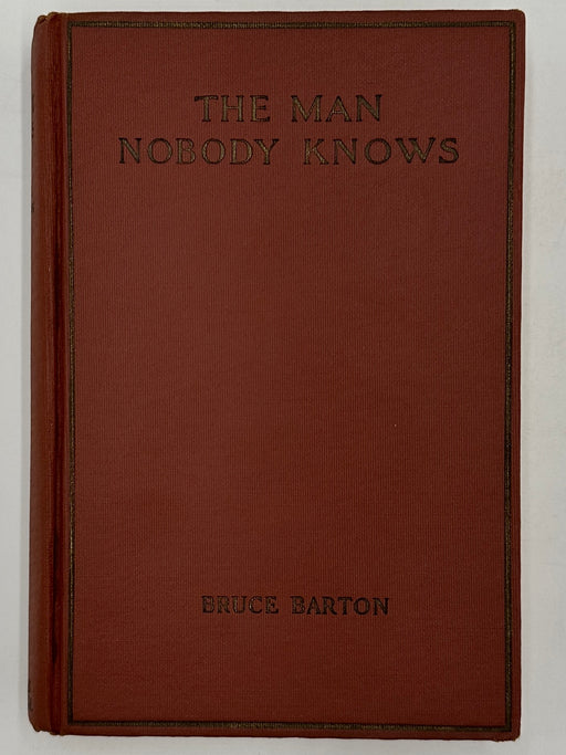 The Man Nobody Knows by Bruce Barton Recovery Collectibles