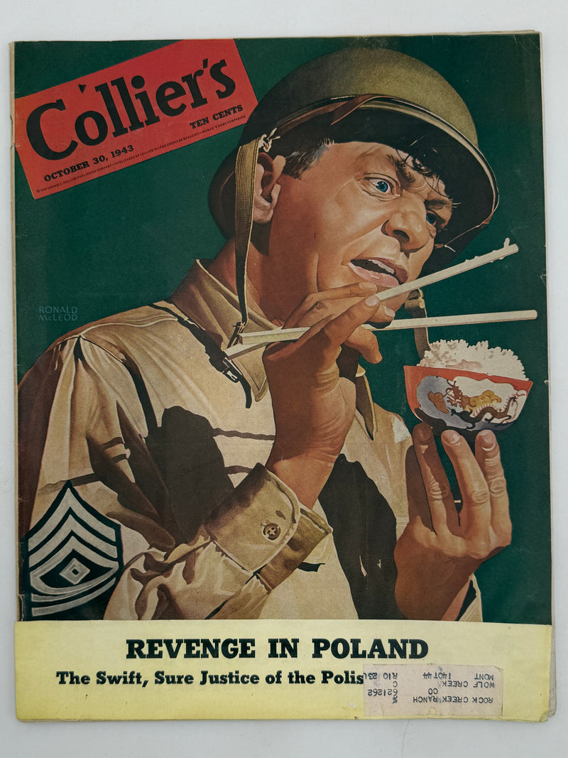 Collier’s Magazine from October 30, 1943 - Wet and Dry School