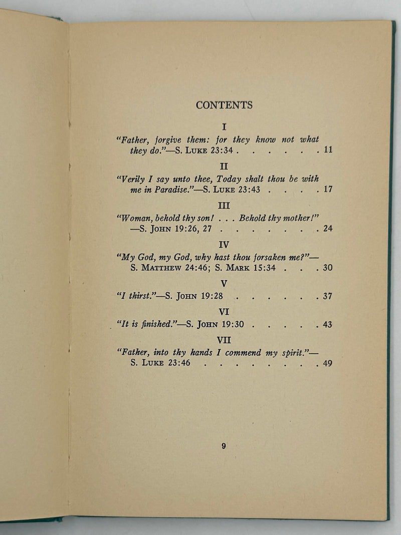 Christ’s Words From The Cross by Samuel M. Shoemaker
