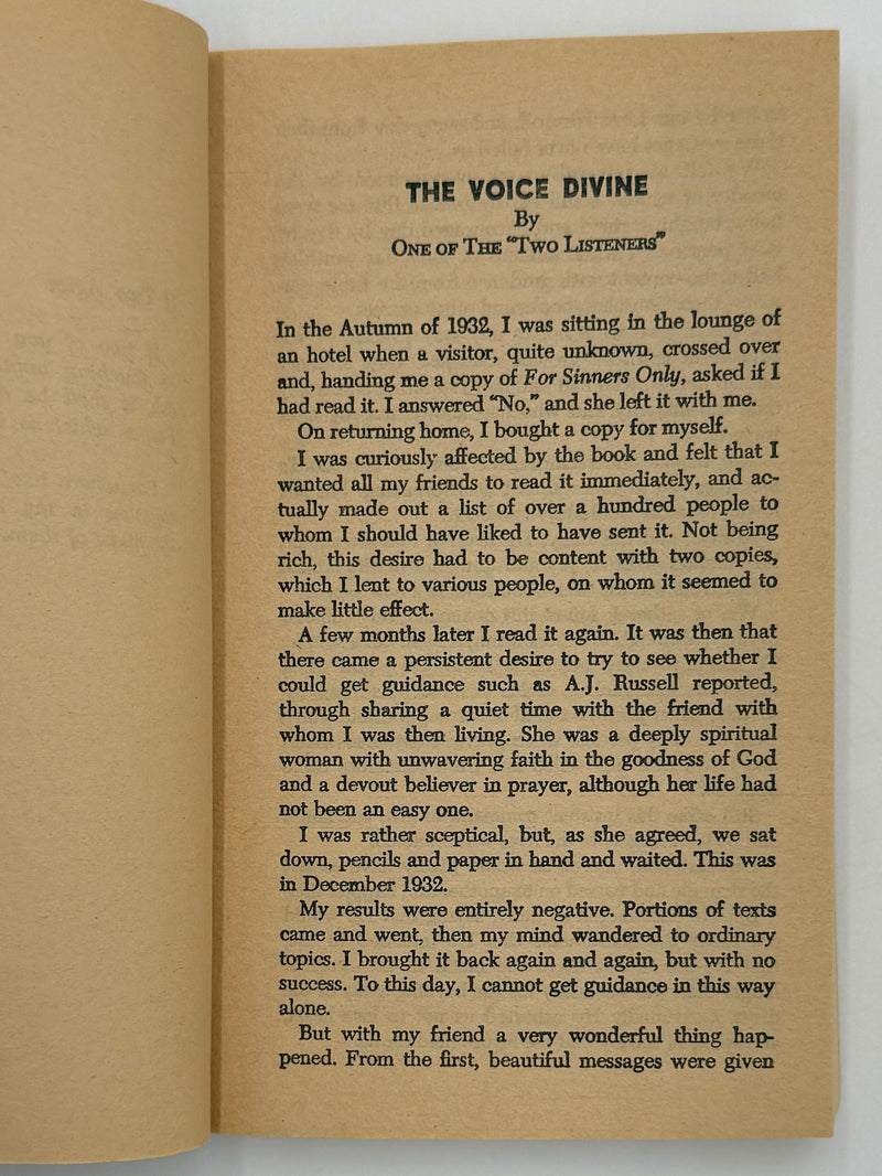 God Calling edited by A.J. Russell