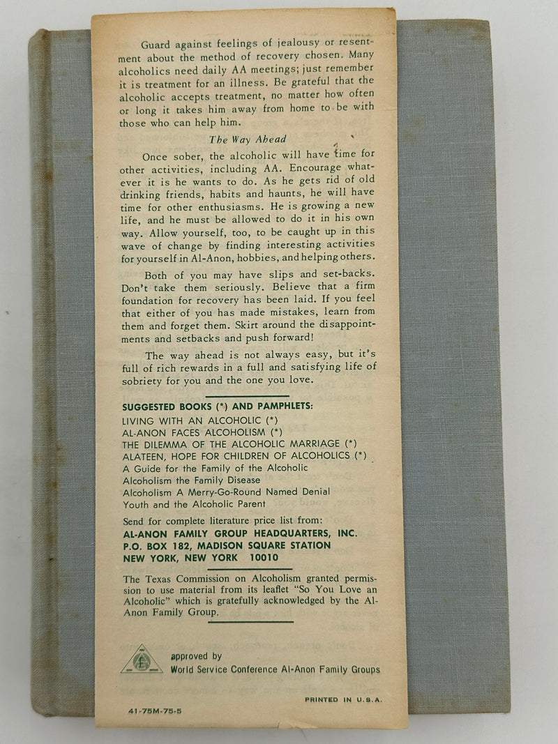 SIGNED - Al-Anon’s Favorite Forum Editorials - First Edition from 1970 - ODJ Recovery Collectibles
