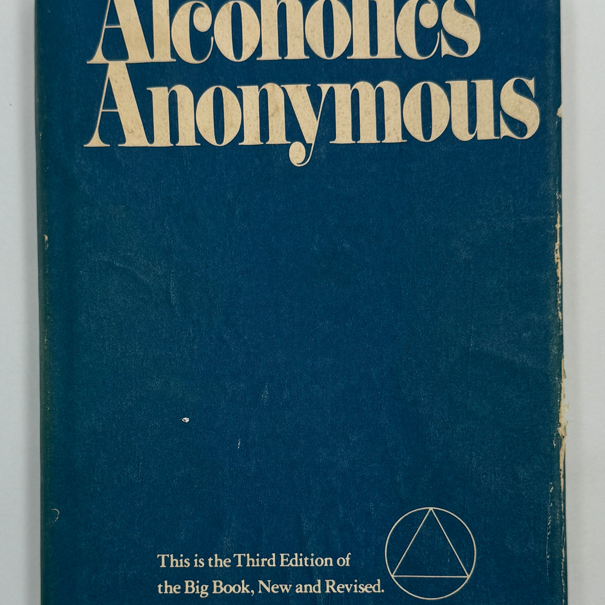 Alcoholics Anonymous Third Edition 1st Printing Big Book with ODJ