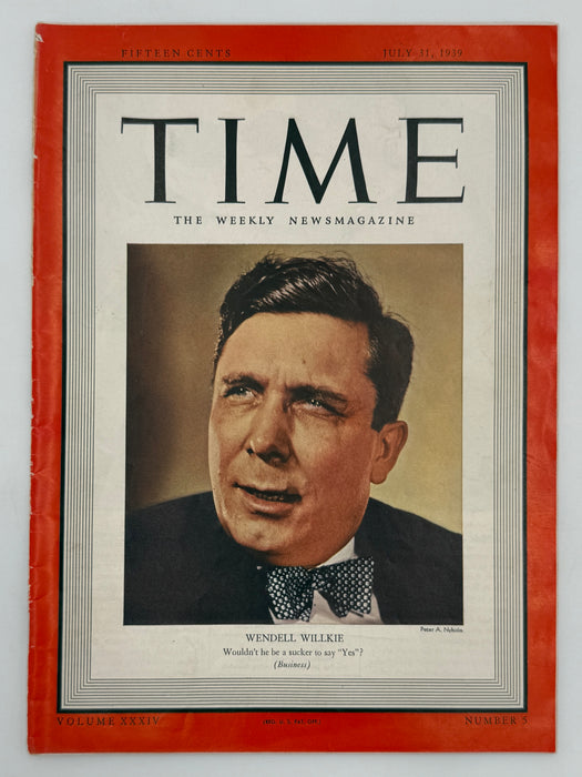 Time Magazine from July 1939 - MRA in Hollywood