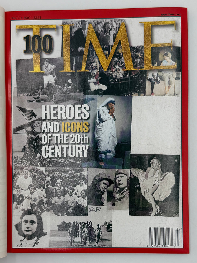 Time Magazine from June 1999 - Heroes and Icons - Featuring Bill W