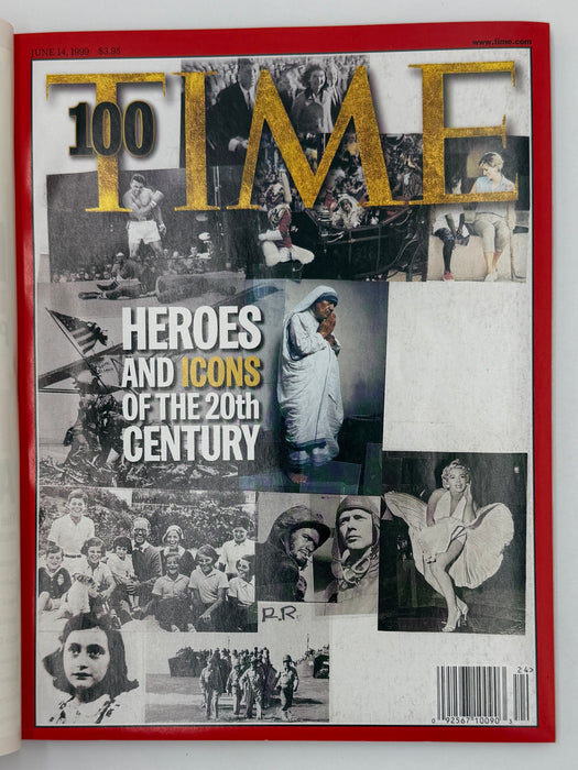 Time Magazine from June 1999 - Heroes and Icons - Featuring Bill W
