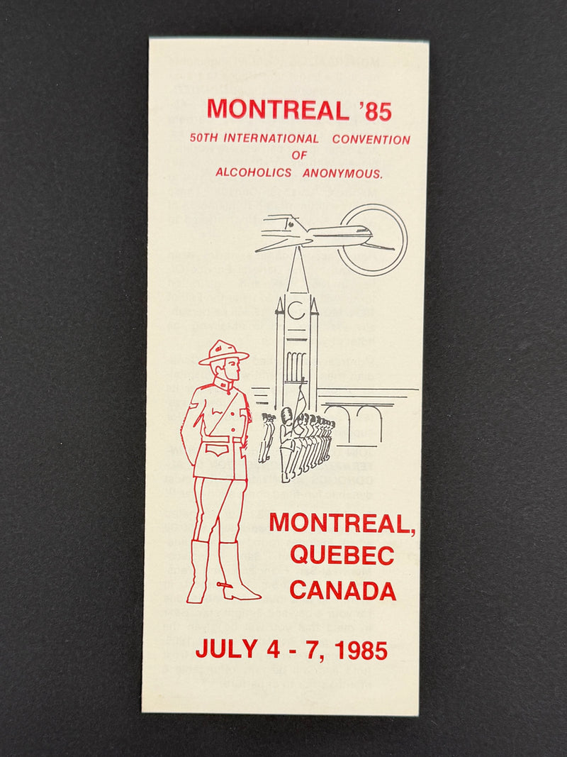 Alcoholics Anonymous 50th Anniversary — 1985 Montreal International Convention Collection