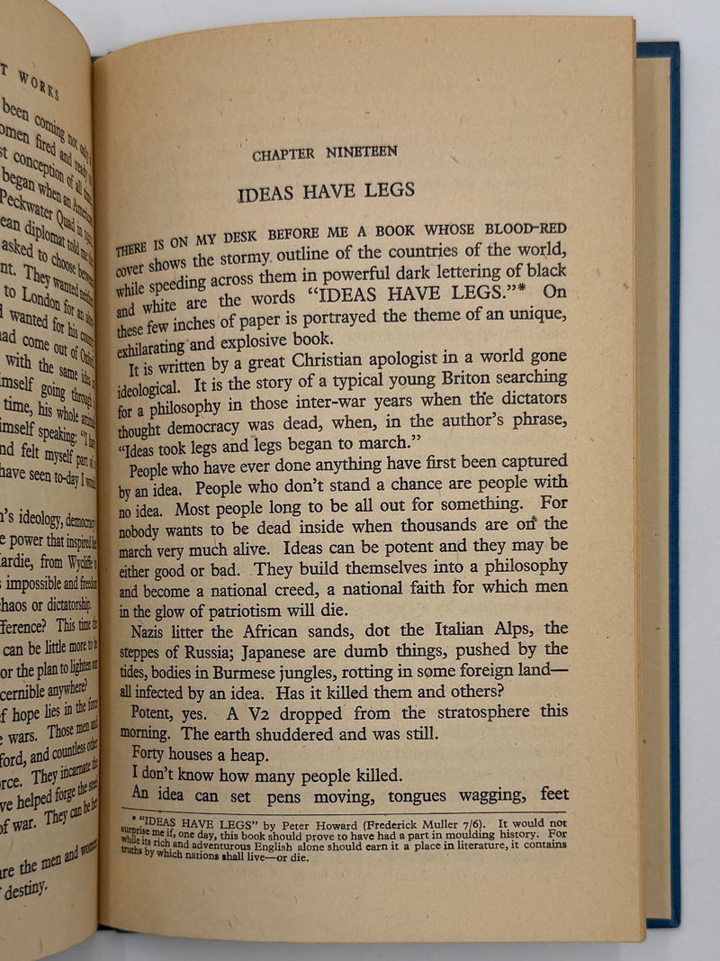 The World That Works — George West (Bishop of Rangoon) — 1946 Hardcover w/ Dust Jacket