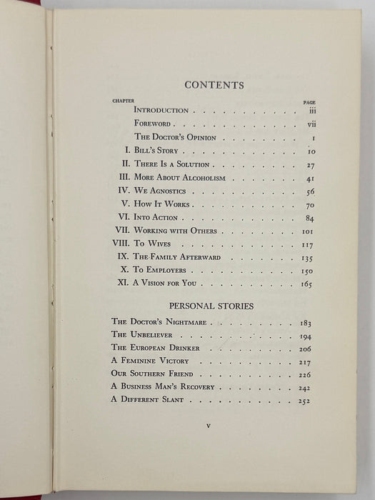 Alcoholics Anonymous 50th Anniversary First Edition by CTM Recovery Collectibles