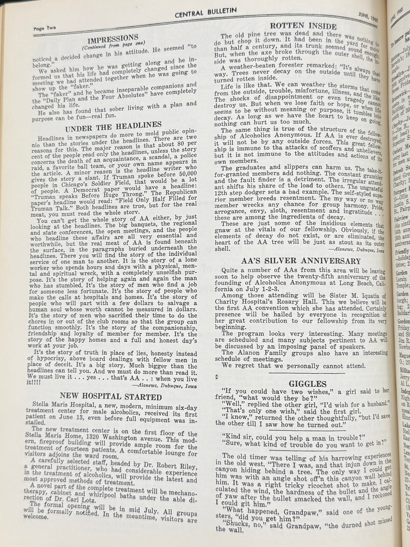 The Cleveland Central Bulletin Collection — Original Bound Volumes, 1942–1962