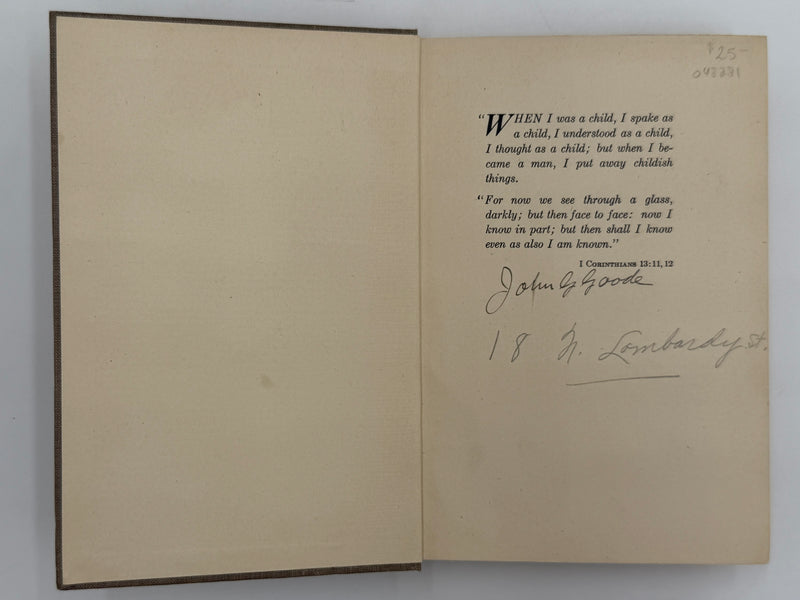 The Wicked John Goode by Horace W. Scanlon - Signed